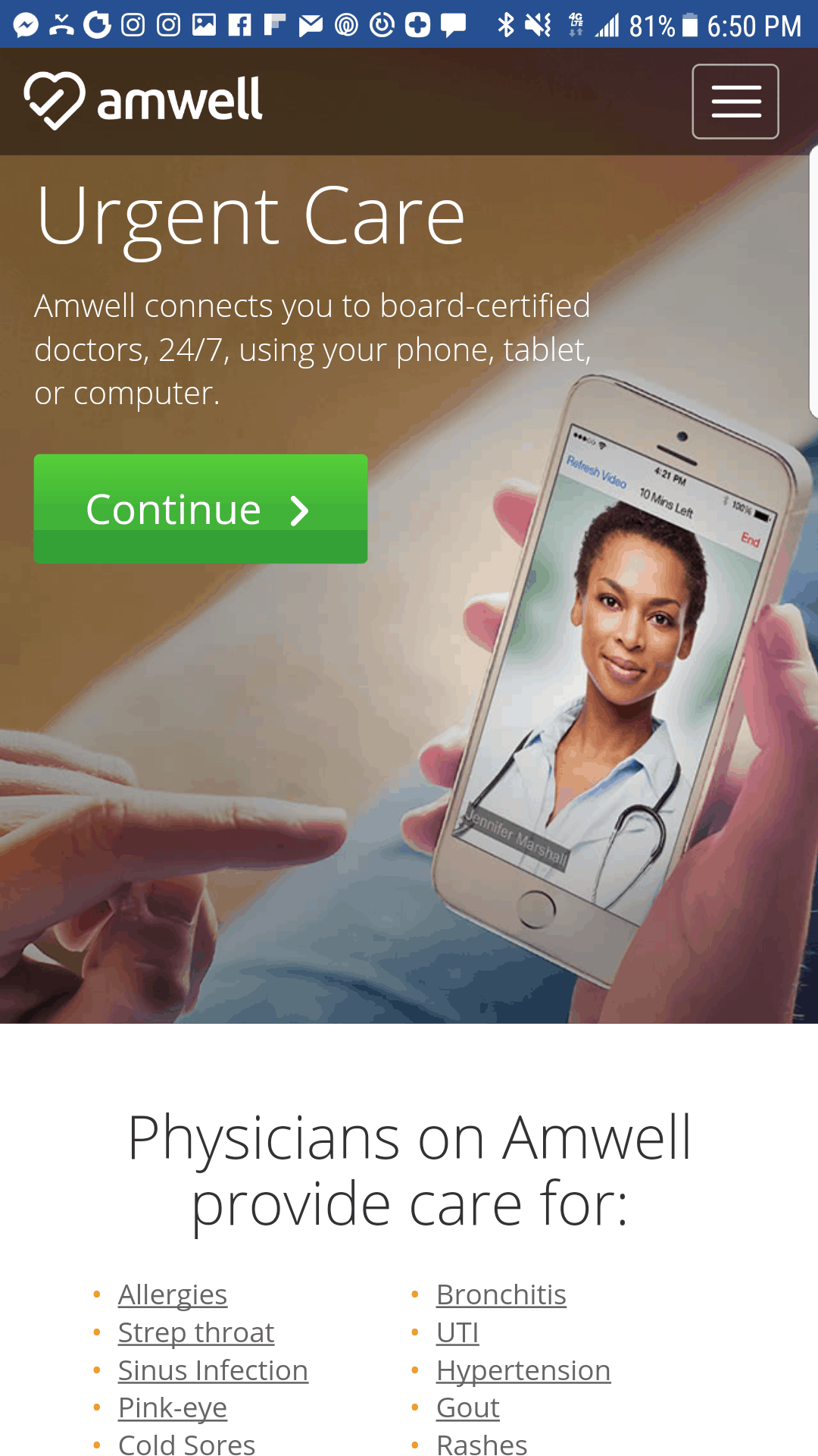 Amwell Is Your Answer For Urgent Care This Cold And Flu Season Amwell
