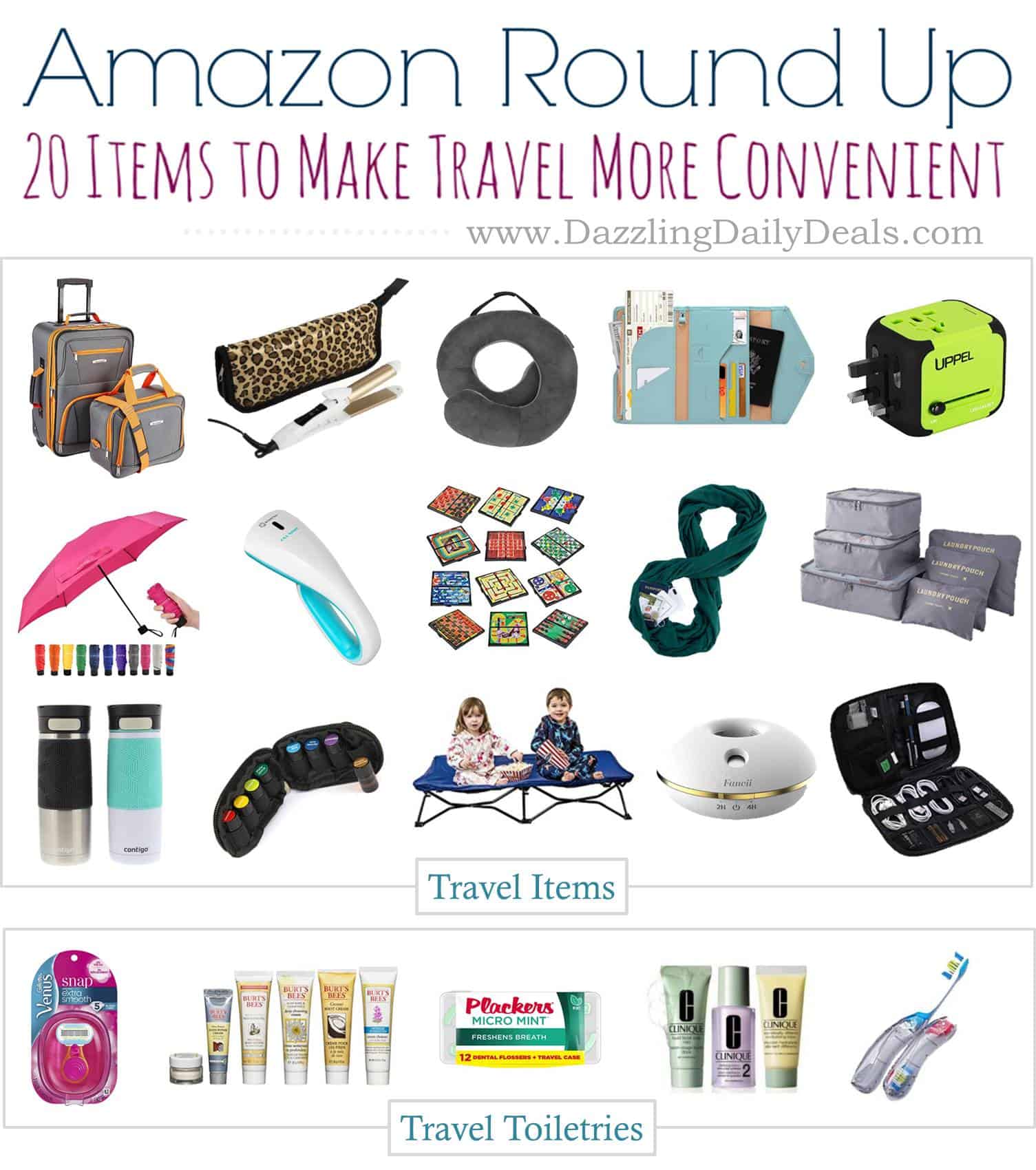 20 Must Have Travel Items To Make Travel More Convenient 
