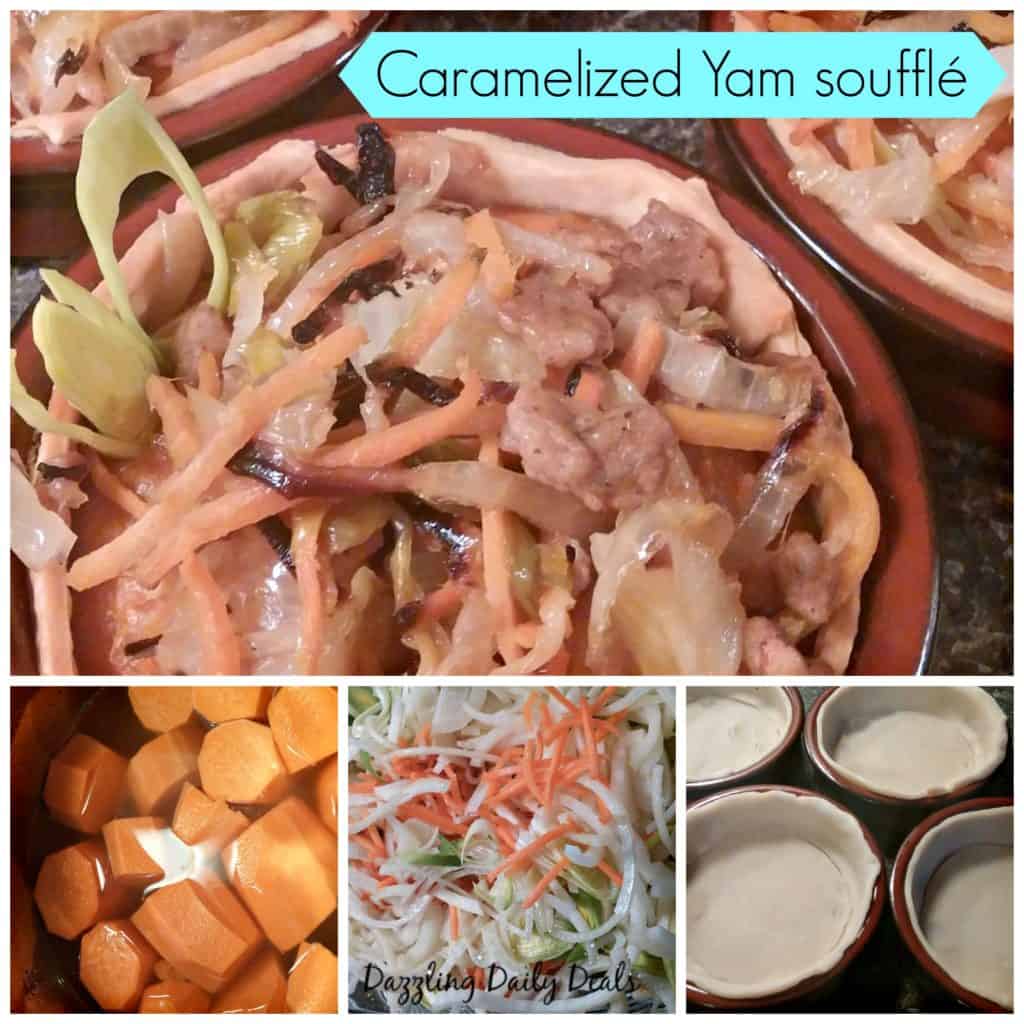 Caramelized Yam soufflé