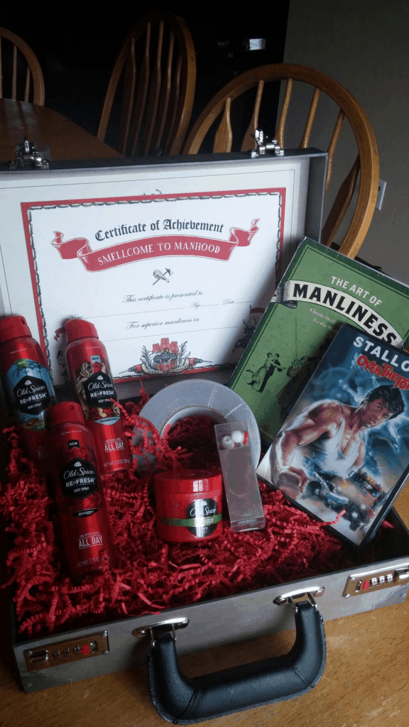 Old Spice, “Smellcome to Manhood” #ScentResponsibly spice gift