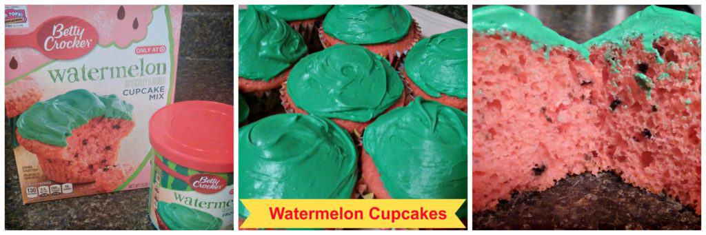 Betty Crocker – Watermelon Cupcakes watermelon cupcakes