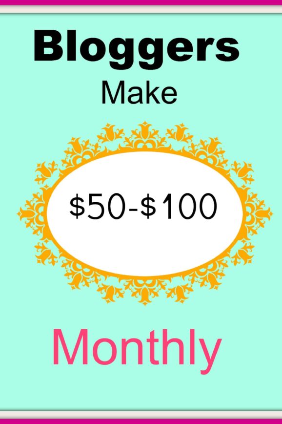 Bloggers: Make up to $100 a Month (no sales required)