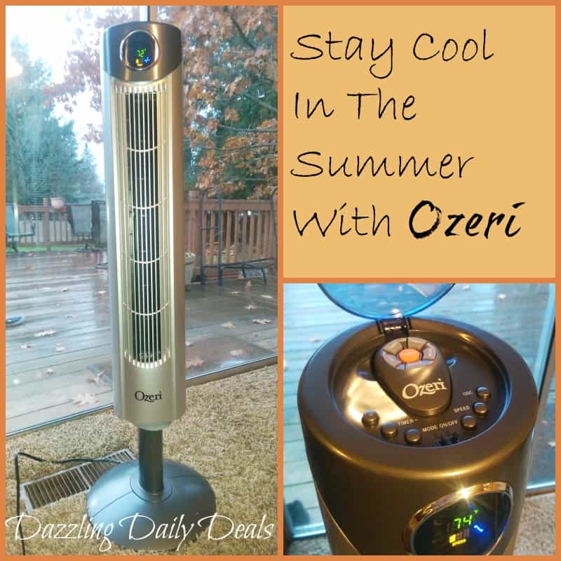 Ozeri Oscillating Fan Review ozeri fan