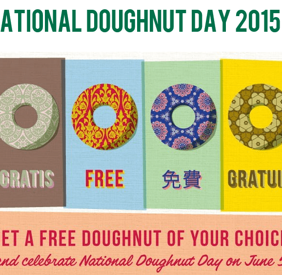 Reminder! Today Is National Doughnut Day!