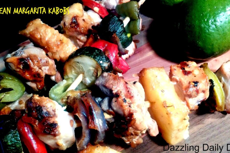 Caribbean Margarita Kabobs with Foster Farm Chicken