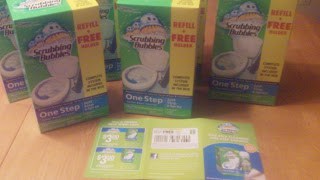 **** HOT HOT HOT***** New Scrubbing Bubbles One Step for $0.25 each