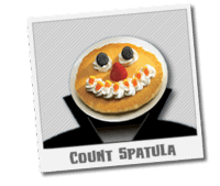Free Count Spatula Scary Face Pancake at IHOP