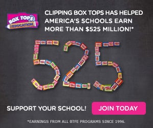Box Tops – Earn for your School from Home