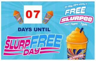 FREE Slurpee at 7-eleven on 5/23