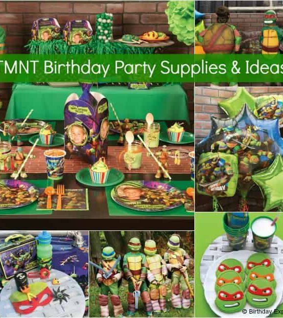 Plan the perfect Teenage Mutant Ninja Turtles party