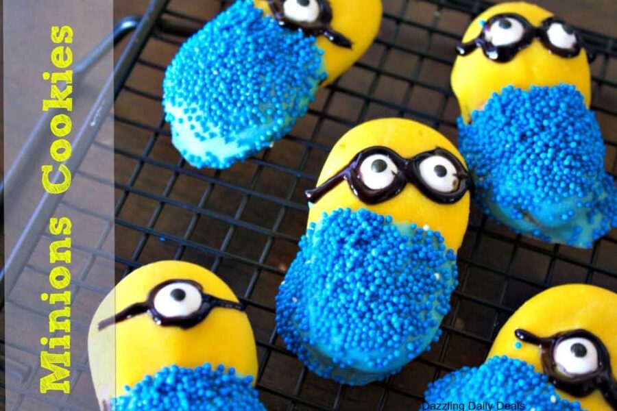 Easy Minions Cookies – #minions #minions3