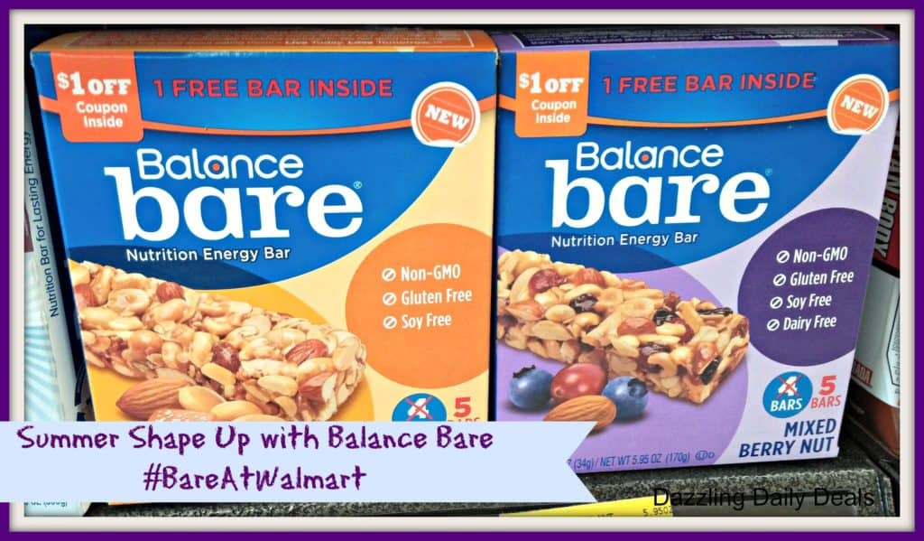 Summer Shape Up with Balance Bare #BareAtWalmart bareE