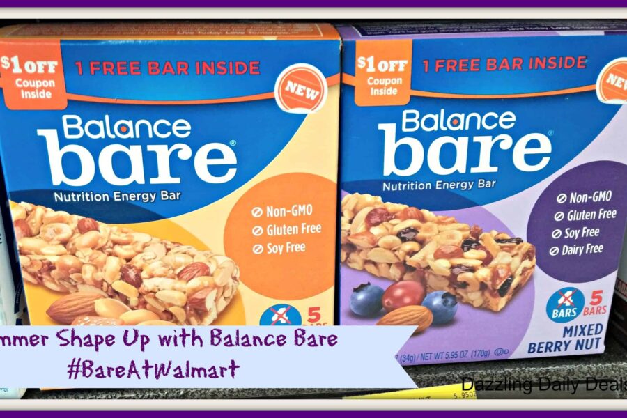 Summer Shape Up with Balance Bare #BareAtWalmart