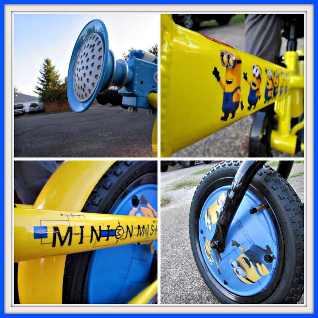 Minions Bike by Dynacraft Review minions bike collage