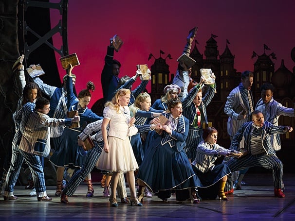 WICKED Is In Town- A Must See For The Entire Family #BoadwayinPortland #PDX #Wicked wicked school scene