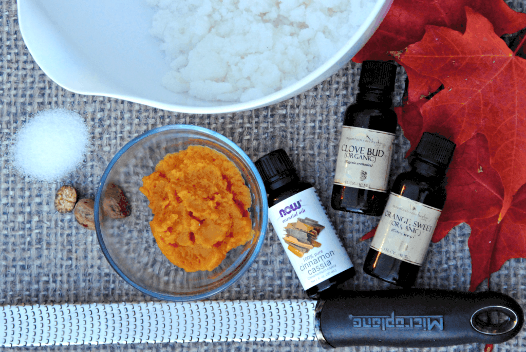 DIY – Pumpkin Spice Body Scrub pumpkin spice process