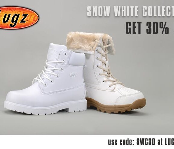 Lugz NEW Snow White Collection + $30 off #lugz #snowwhitecollection