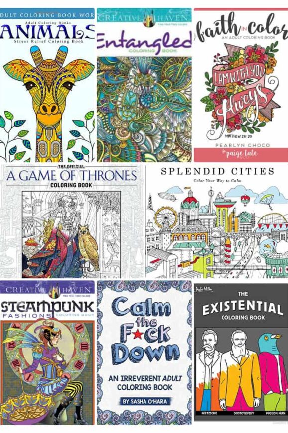 Huge List of the BEST Adult Coloring Books – #Amazon #adultcoloringbooks