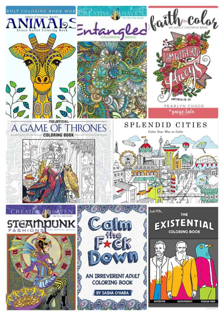 Huge List of the BEST Adult Coloring Books – #Amazon #adultcoloringbooks BEST Adult Coloring Books