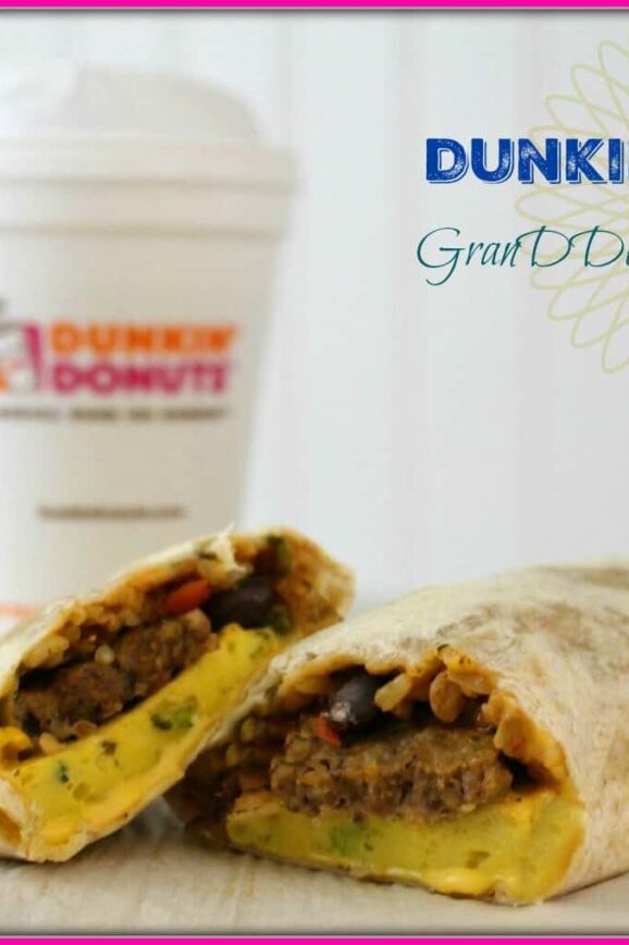 Dunkin’ Donuts Introduces Their NEW GranDDe Breakfast Burritos #ad