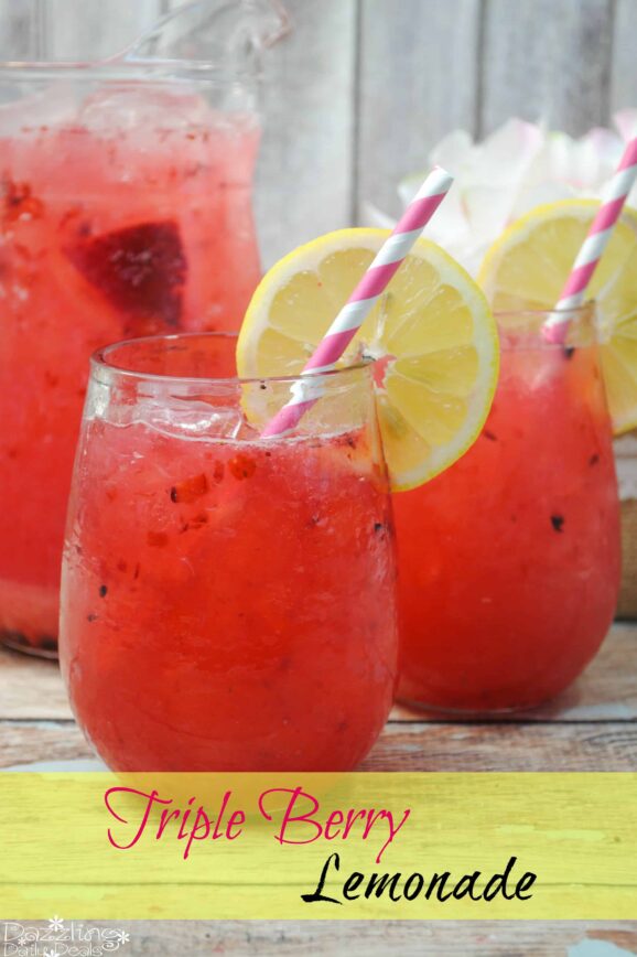 Triple berry lemonade Recipe