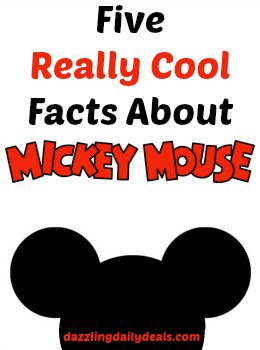 Five Really Cool Facts About Mickey Mouse – #Disney #Disneyland