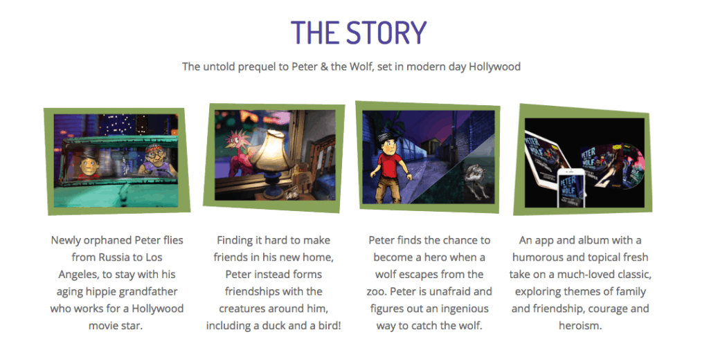 Peter and the Wolf in Hollywood – Movie Book App Review #PeterandtheWolfApp Screen Shot 2016-05-30 at 2.19.15 PM