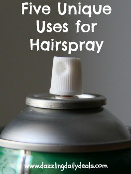 Five Unique Uses for Hairspray