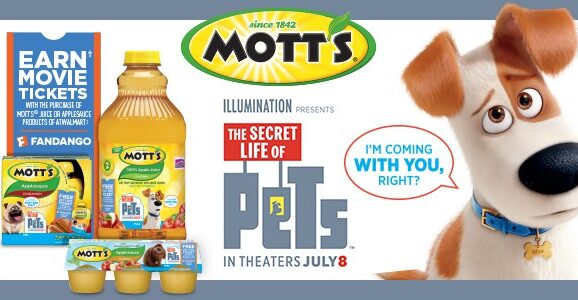 Earn FREE Movie Tickets With Mott’s at Walmart #MottsMovieBonus #ad