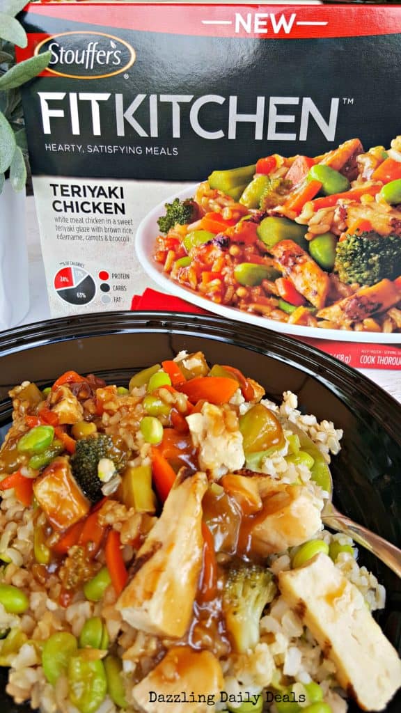 Check out the NEW STOUFFER’s FITKITCHEN Meals at Walmart #TasteFitKitchen #ad Stouffers plate 2