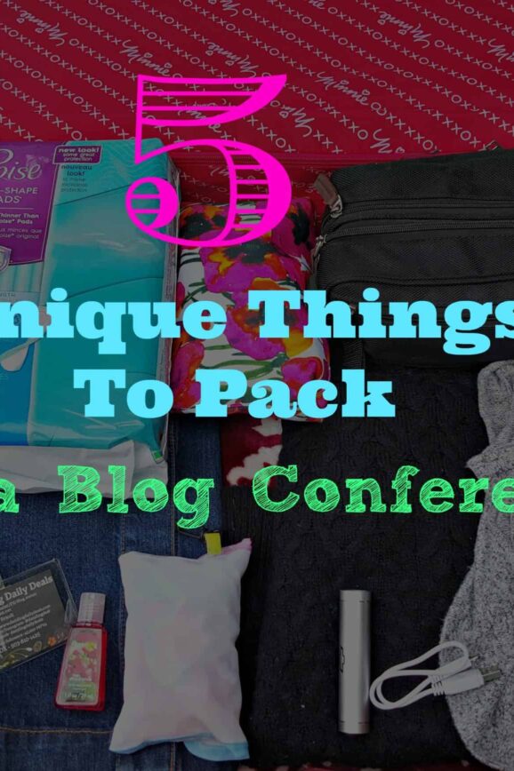 5 Unique Essentials To Pack For A Blog Conference! #SeizeYourPoiseMoment #ad
