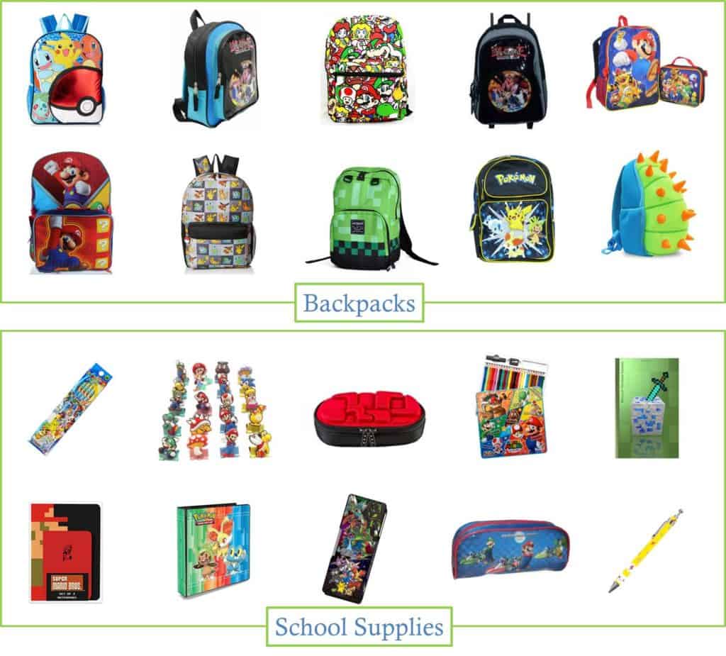 Amazon Round Up – Gamer School Supplies #BackToSchool #PokemonGo Gamer School Supplies