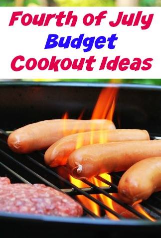 Fourth of July Budget Cookout Ideas cookout budget