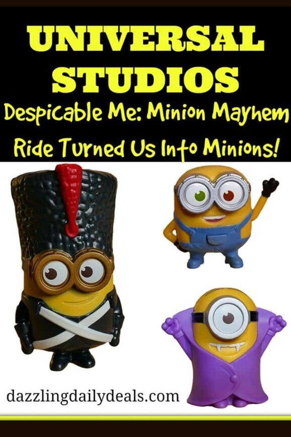 Universal Studios – Despicable Me: Minion Mayhem Ride Turned Us Into Minions!
