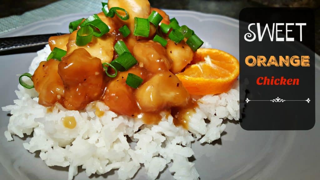 Sweet Orange Chicken – Using Indian River Select 100% Florida Orange orange chicken 2