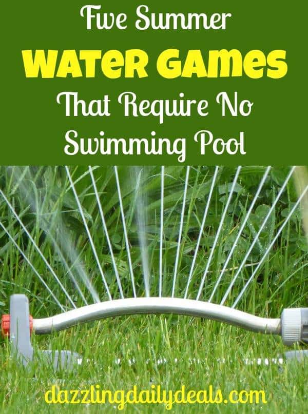 Fun Water Games For Kids That Require No Swimming Pool Fun Water Games For Kids