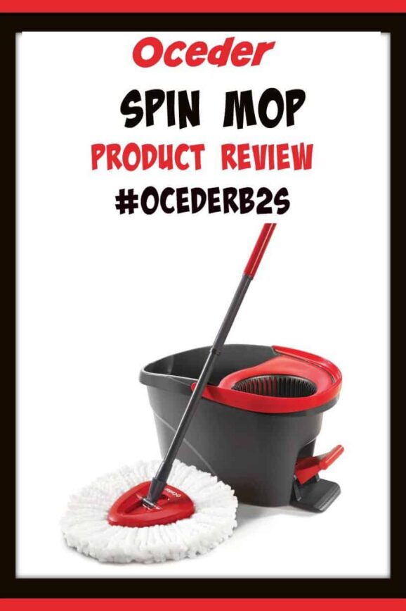 Oceder Spin Mop Review #OcederB2S