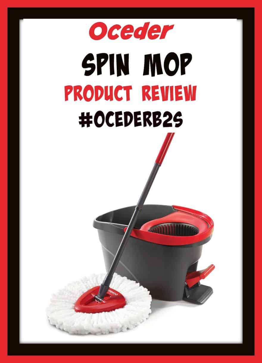 Oceder Spin Mop Review #OcederB2S