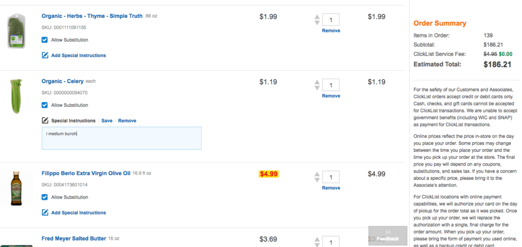 Fred Meyer – Top Five Reasons Why I Love ClickList ClickLis