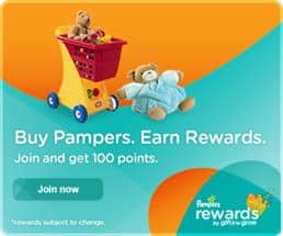Pampers Rewards! Join Today To Get 100 Bonus Points For Toys And Prizes!