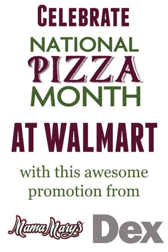 October Is Pizza Month – Get Great Deals On Mama Mary’s At Walmart