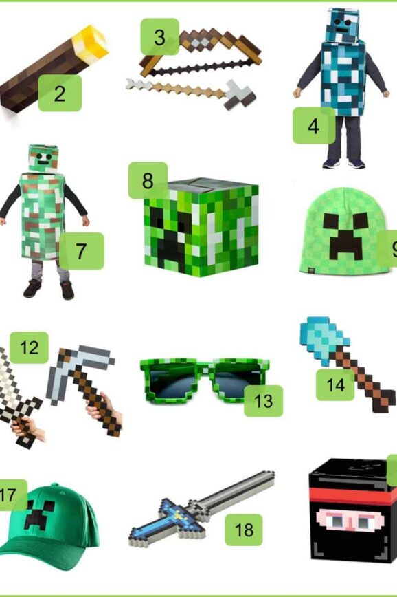 MineCraft – Toys, Treats and Costumes For Halloween