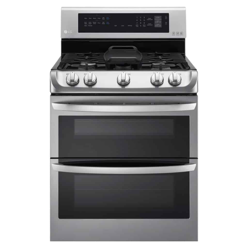 Prep for the Holidays LG ProBake Double Oven #ad ldg4315st-front