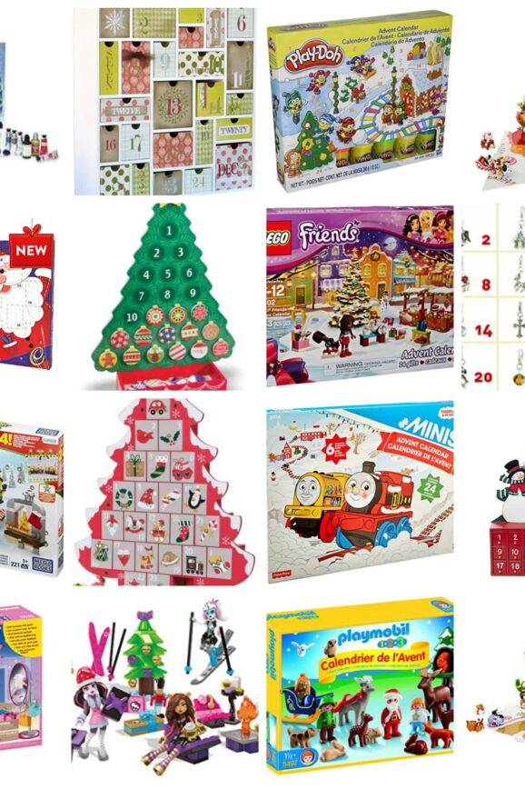 Unique Advent Calendar Roundup #Christmas