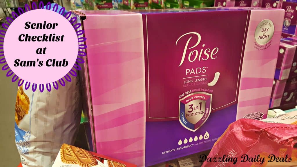 Find Everthing You Need As A Caregiver At Sam’s Club #ad #MyCareGivingStory poise-cart
