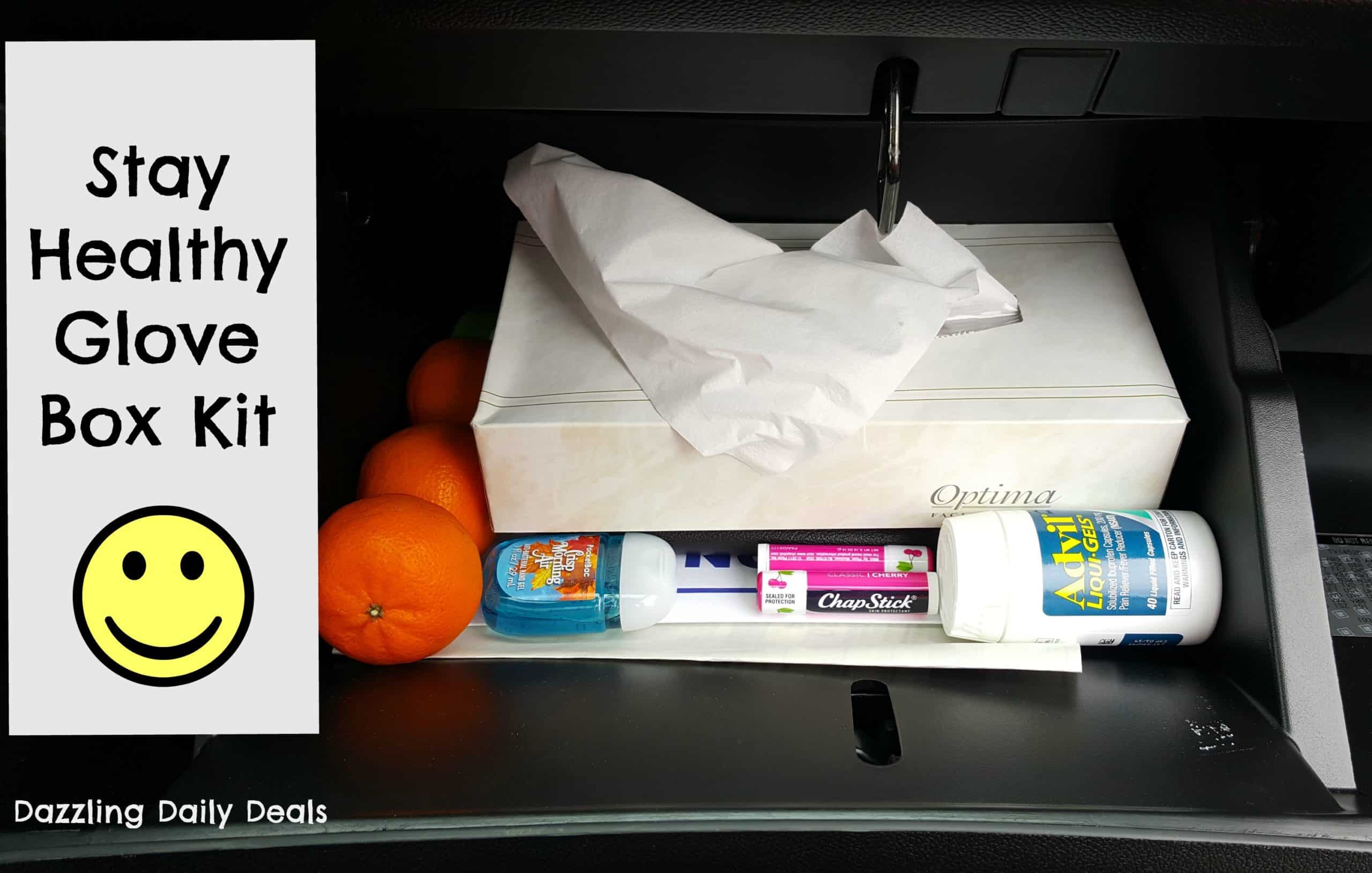 How To Create A “Stay Healthy” Glove Box Kit #ad #Healthy4School