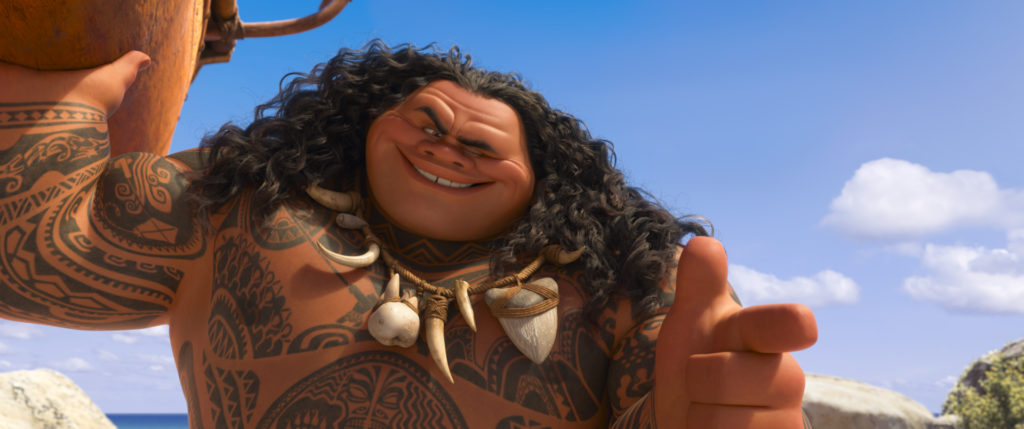 Dwayne Johnson’s Interview On Being Maui In The Movie Moana #MoanaEvent MOANA - (Pictured) Maui. ©2016 Disney. All Rights Reserved.