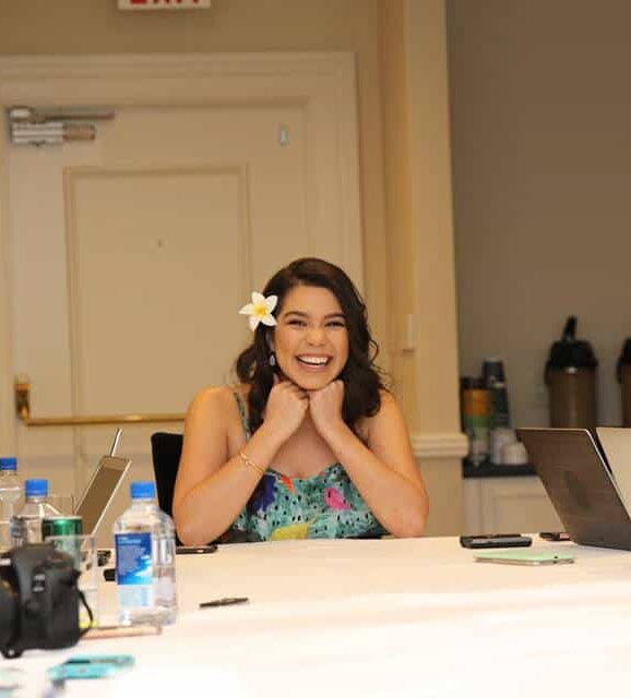 Auli’i Cravalho Interview and Her Thoughts On Being The Youngest Disney Princess Moana #MoanaEvent