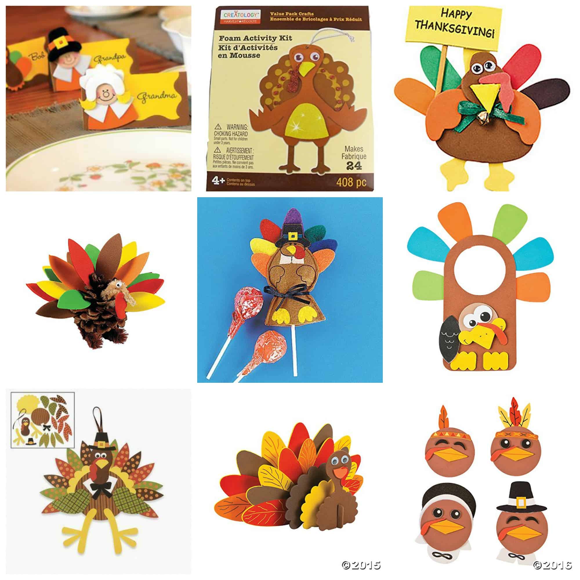 Thanksgiving Turkey Crafts #Amazon