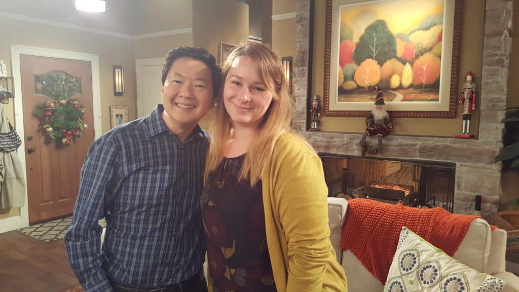 My Day On The Set Of Dr Ken #DrKen #ABCEvent #MoanaEvent 20161114_145731
